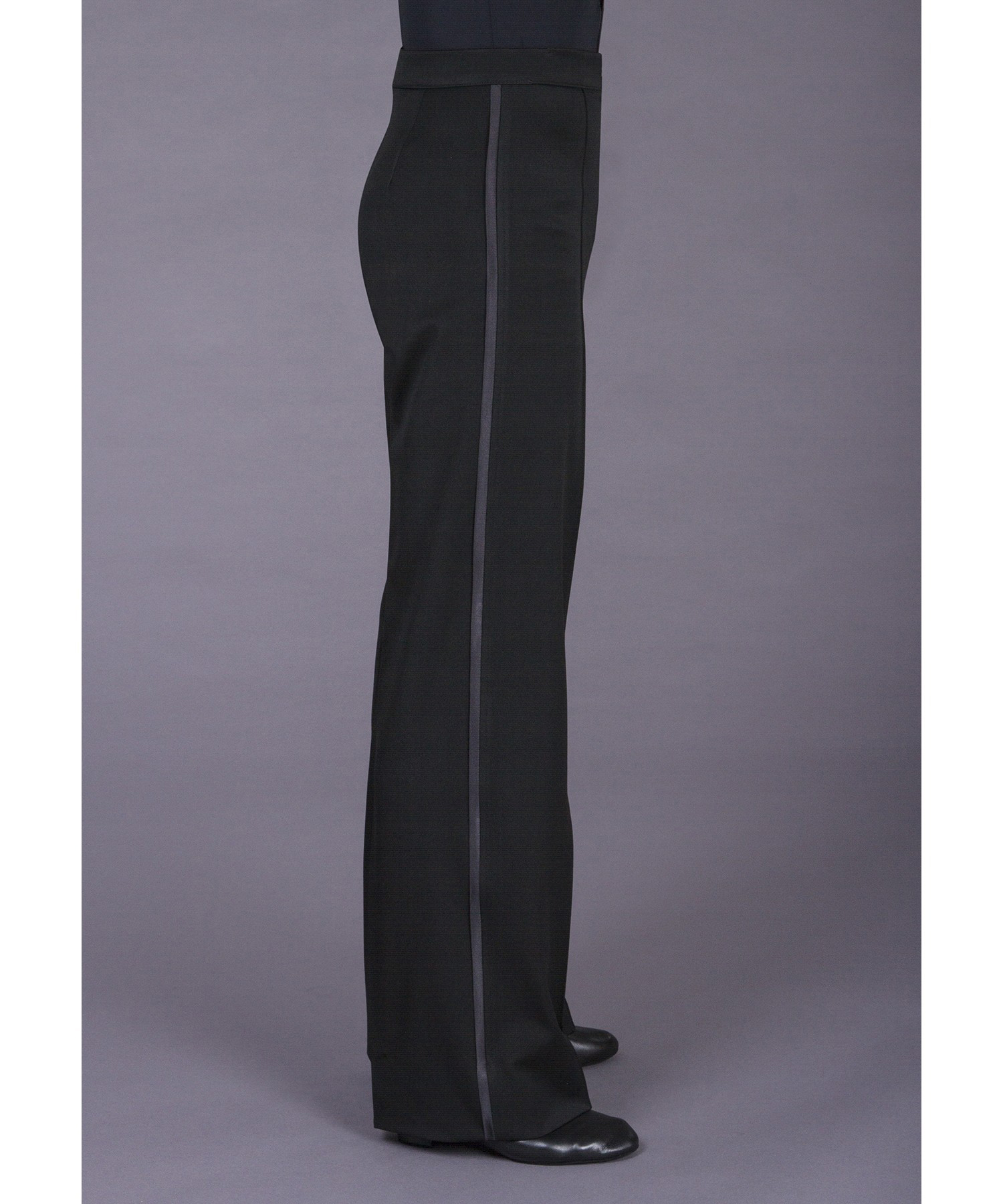 Dancing Trousers With Satin Strip